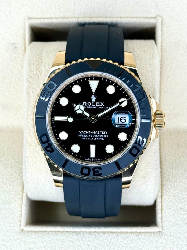 2024 Rolex Yacht-Master 42mm 226658 Gold Oysterflex Black Dial (Unworn) (No. 1 of 2) for sale