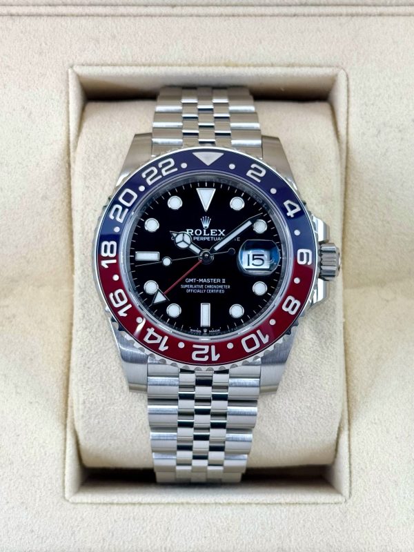 2020 Rolex GMT Master-II “Pepsi” 40mm 126710BLRO Jubilee for sale