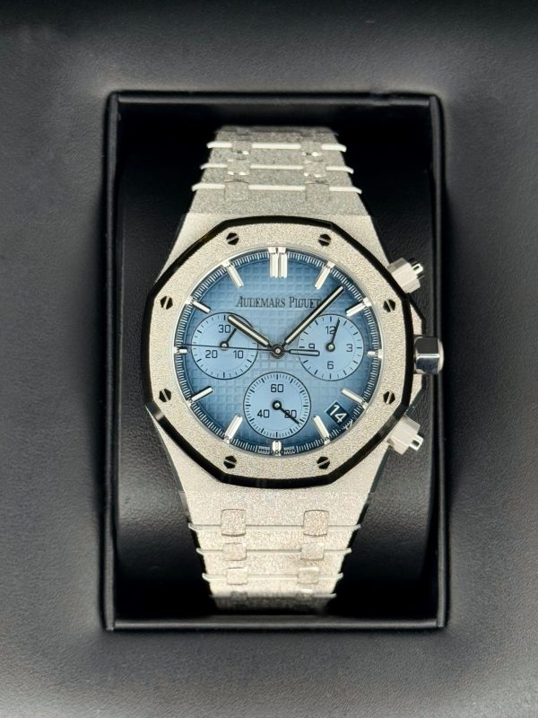 2023 Audemars Piguet 26240BC Frosted White Gold Blue Dial for sale
