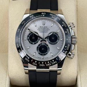 2023 Rolex Daytona 40mm 116519LN White Gold Silver Ghost Dial for sale
