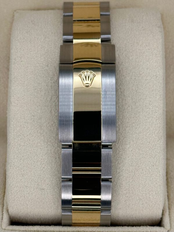 2023 Rolex Datejust 41mm 126333 Two-Tone Oyster Black Diamond Dial for sale
