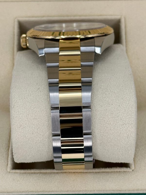 2023 Rolex Datejust 41mm 126333 Two-Tone Oyster Black Diamond Dial for sale