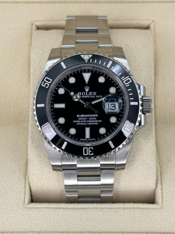2018 Rolex Submariner 40mm 116610LN Stainless Steel Black Dial (No. 1 of 2) for sale