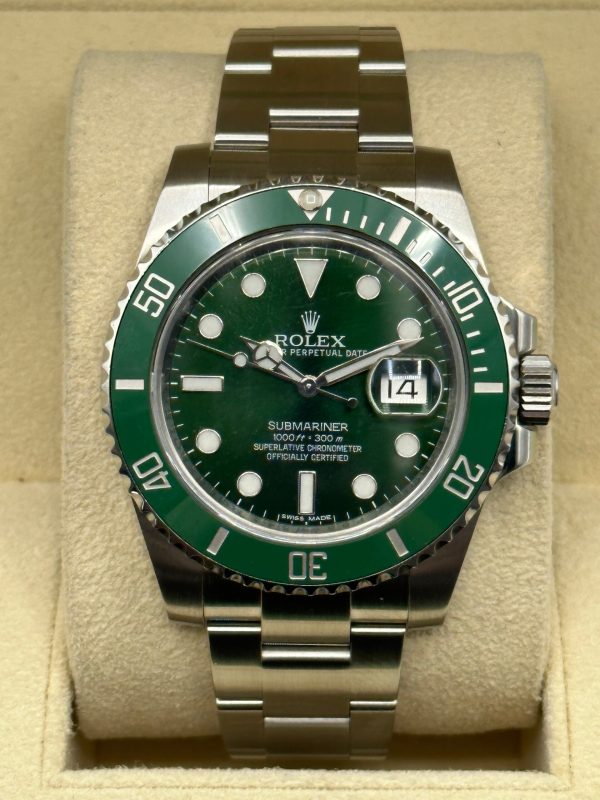 Rolex Submariner “Hulk” 40mm 116610LV Green Dial (No. 2 of 4) for sale