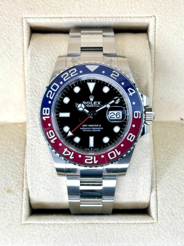 2022 Rolex GMT-Master II “Pepsi” 40mm 126710BLRO Oyster (No. 2 of 5) for sale