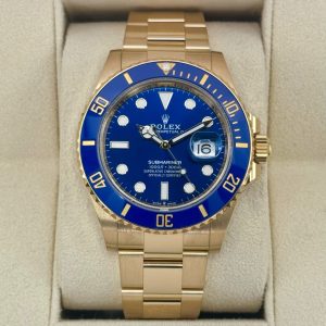 2024 Rolex Submariner “Bluesy” 41mm 126618LB Yellow Gold Blue Dial (No. 2 of 2) for sale