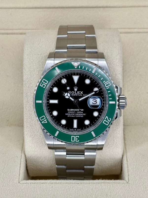 2022 Rolex Submariner “Starbucks” 41mm 126610LV Black Dial for sale