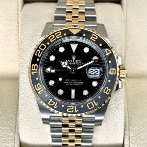 2023 Rolex GMT-Master II 40mm 126713GRNR Two-Tone Jubilee Black Dial (No. 2 of 2) for sale
