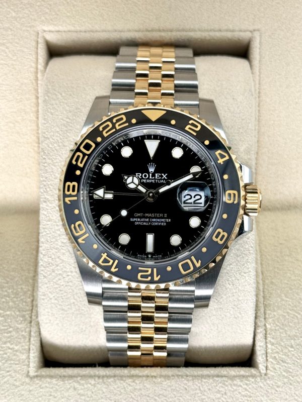 2023 Rolex GMT-Master II 40mm 126713GRNR Two-Tone Jubilee Black Dial (No. 2 of 2) for sale