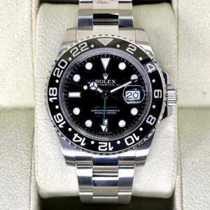 2012 Rolex GMT-Master II 40mm 116710LN Stainless Steel Black Dial (No. 3 of 7) for sale