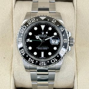 2012 Rolex GMT-Master II 40mm 116710LN Stainless Steel Black Dial (No. 2 of 7) for sale