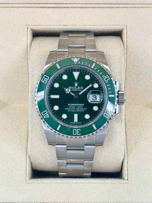 2019 Rolex Submariner “Hulk” 40mm 116610LV Green Dial (No. 4 of 6) for sale