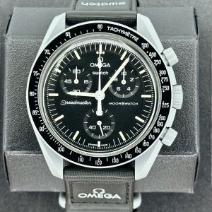 Omega S033M100 Bioceramic Moon Swatch – Mission to the Moon (Unworn) for sale