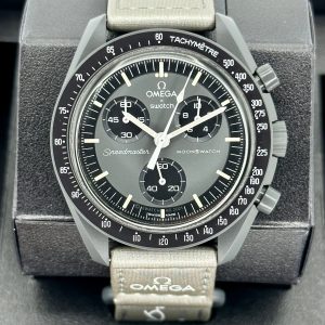 Omega S033A100 Bioceramic Moon Swatch – Mission to Mercury (Unworn) for sale