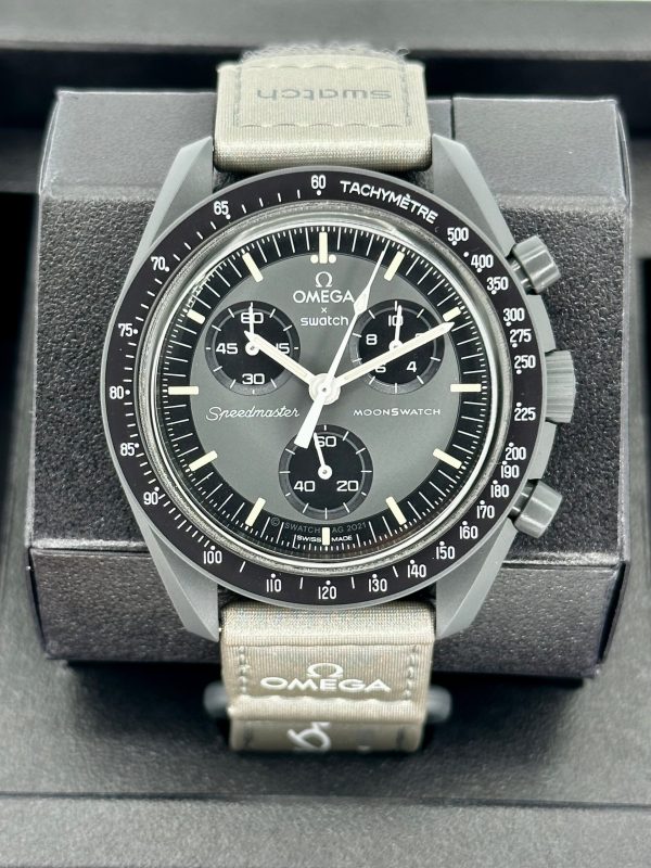 Omega S033A100 Bioceramic Moon Swatch  – Mission to Mercury (Unworn) for sale