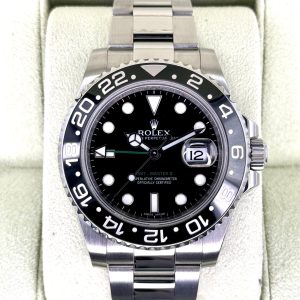 2012 Rolex GMT-Master II 40mm 116710LN Stainless Steel Black Dial (No. 4 of 7) for sale