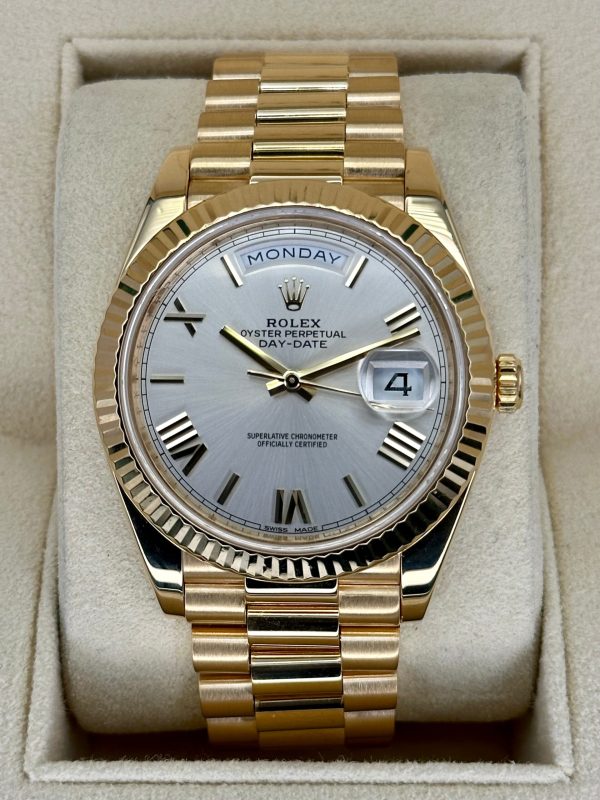 2017 Rolex Day-Date 40mm 228238 Presidential Sundust Dial for sale