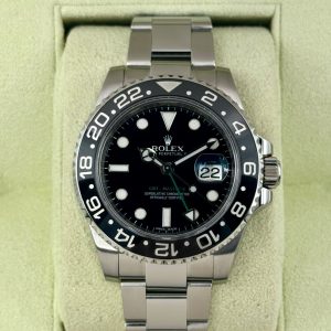2012 Rolex GMT-Master II 40mm 116710LN Stainless Steel Black Dial (No. 7 of 7) for sale