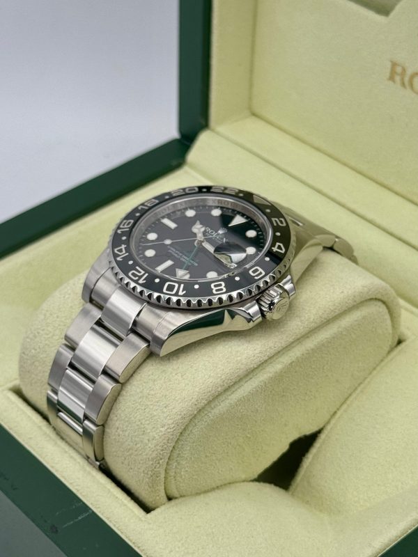 2012 Rolex GMT-Master II 40mm 116710LN Stainless Steel Black Dial (No. 7 of 7) for sale