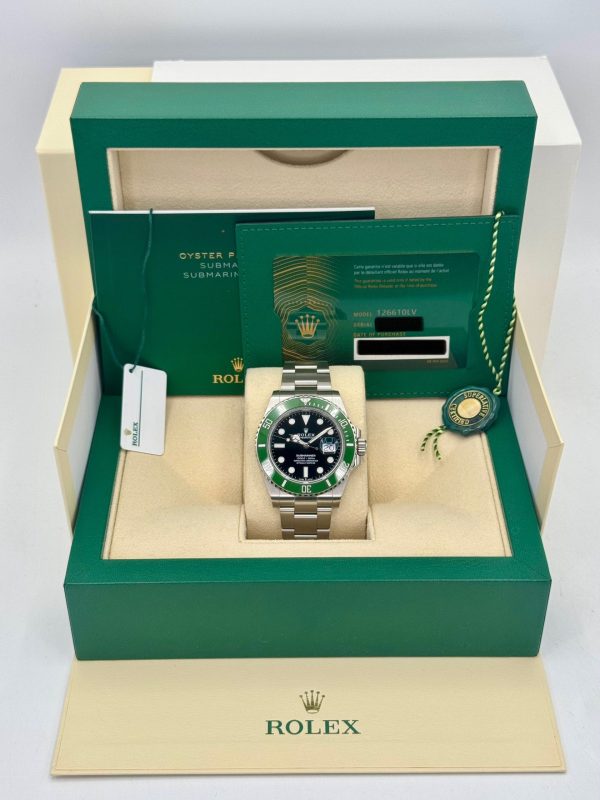 2024 Rolex Submariner “Starbucks” 41mm 126610LV Black Dial (Unworn) (No. 3 of 3) for sale