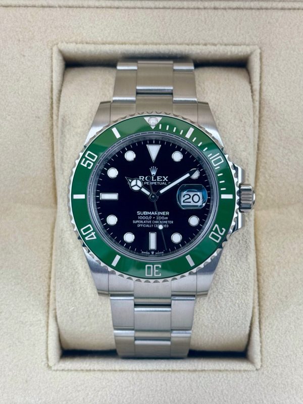 2024 Rolex Submariner “Starbucks” 41mm 126610LV Black Dial (Unworn) (No. 3 of 3) for sale