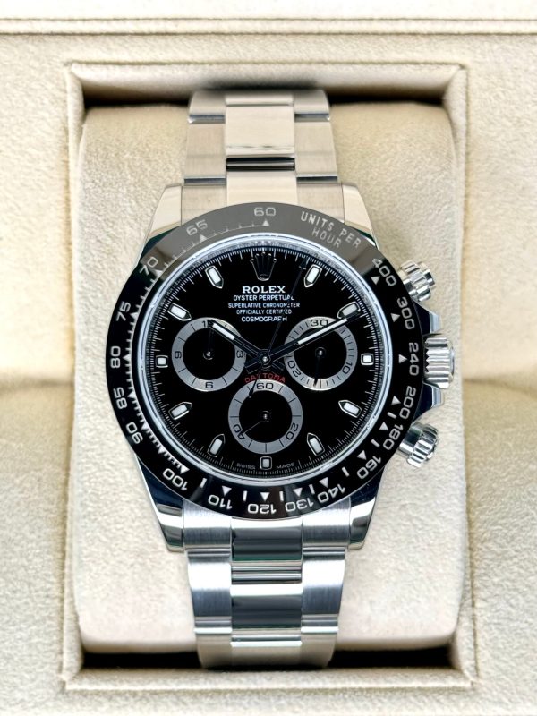 Rolex Daytona 40mm 116500LN Stainless Steel Black Dial for sale
