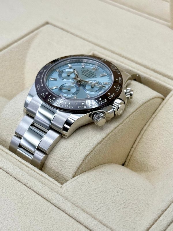 2023 Rolex Daytona 40mm 116506 Platinum Ice Blue Diamond Dial for sale