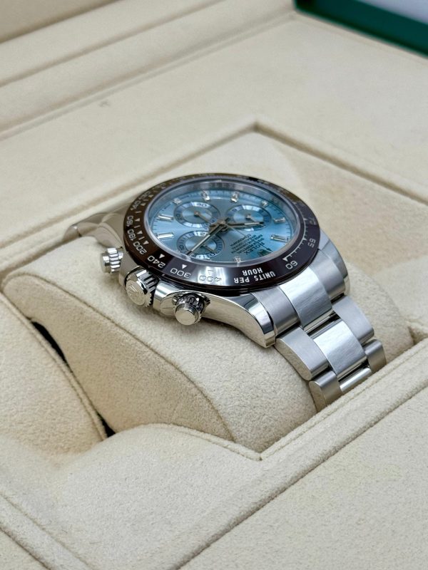2023 Rolex Daytona 40mm 116506 Platinum Ice Blue Diamond Dial for sale