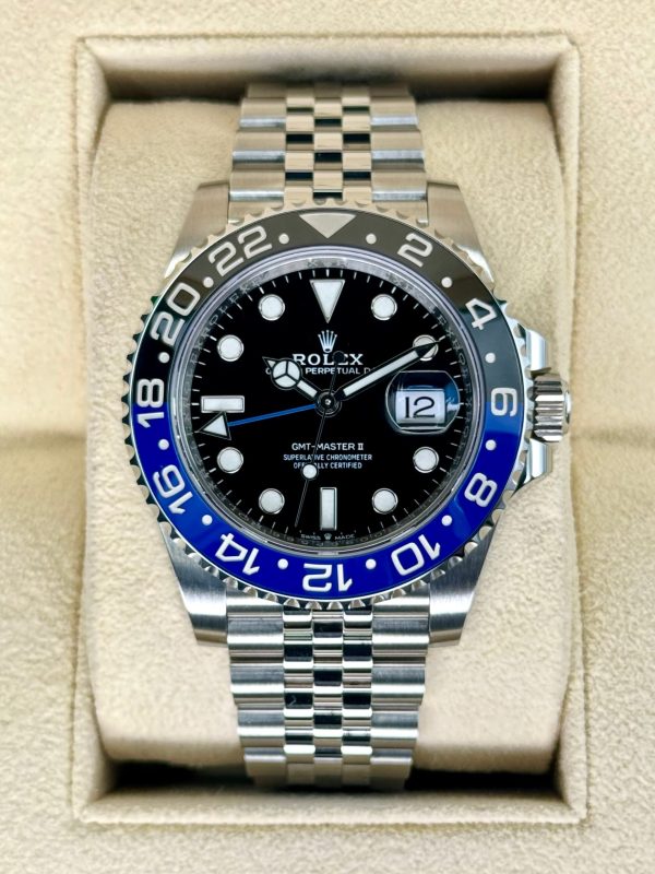 2022 Rolex GMT-Master II “Batgirl” 40mm 126710BLNR Jubilee Black Dial (No. 2 of 4) for sale