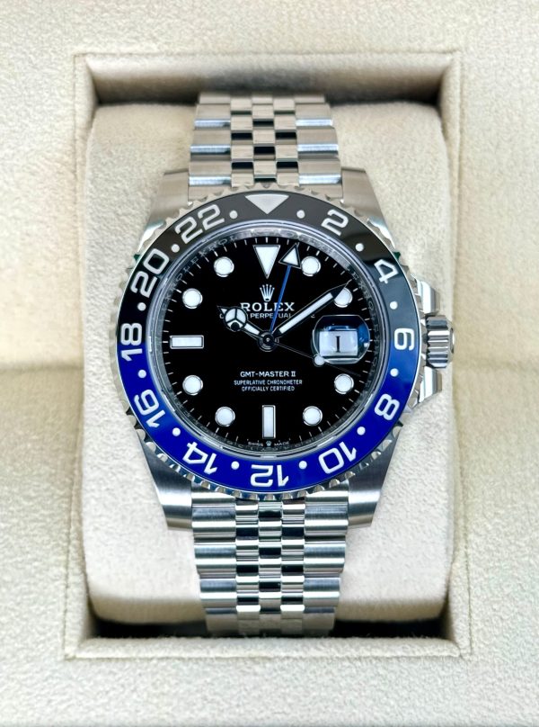 2024 Rolex GMT-Master II “Batgirl” 40mm 126710BLNR Jubilee Black Dial (Unworn) (No. 2 of 2) for sale