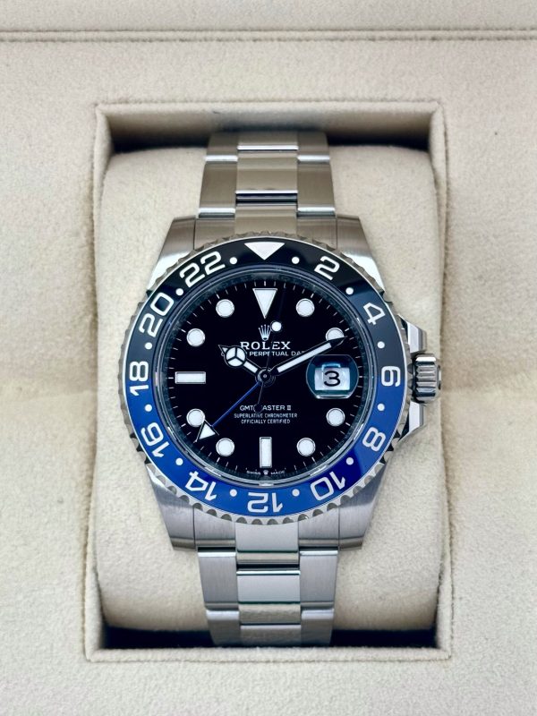 2023 Rolex GMT-Master II “Batman” 40mm 126710BLNR Oyster (No. 5 of 8) for sale