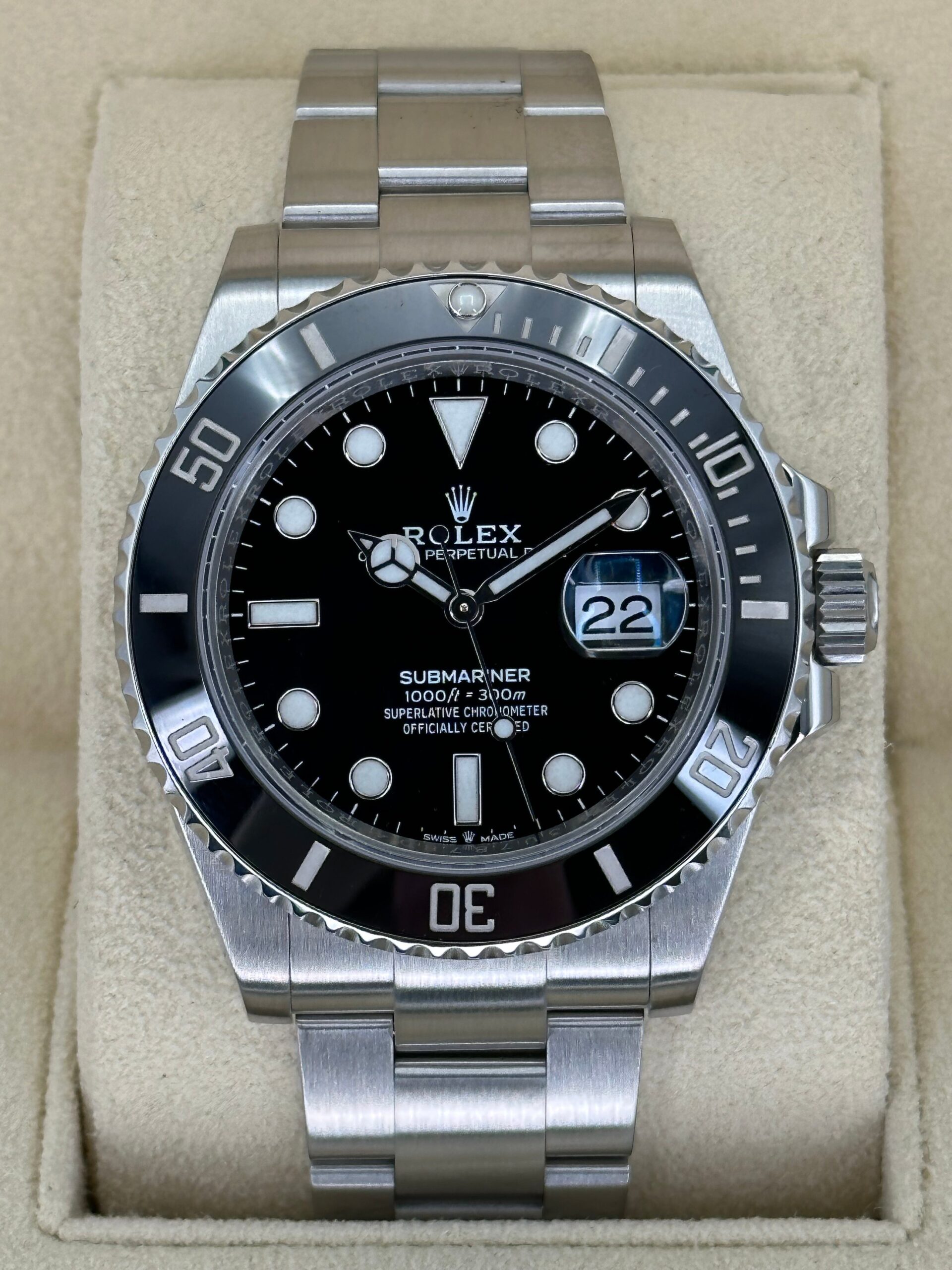 Pre owned Rolex Submariner 126610LN for sale