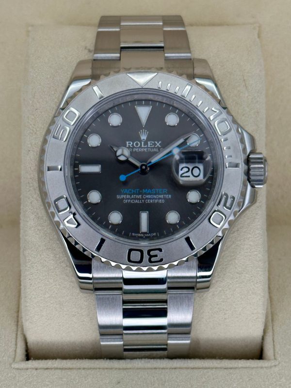 2019 Rolex Yacht-Master 40mm 116622 Stainless Steel Rhodium Dial for sale