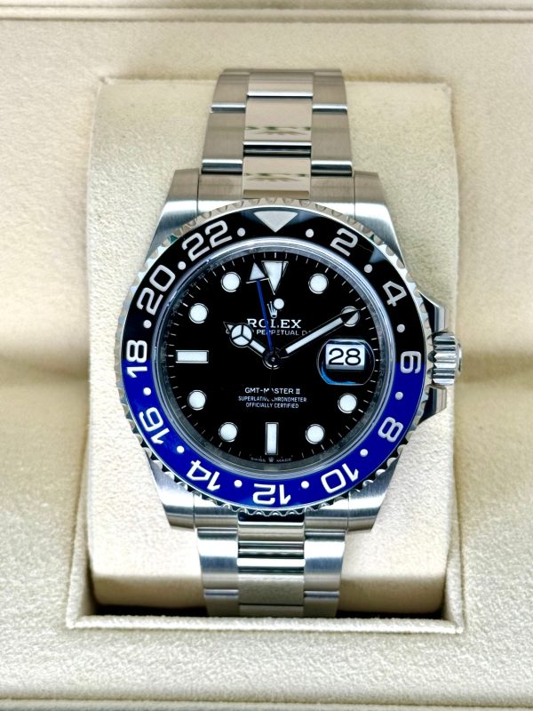 2021 Rolex GMT-Master II “Batman” 40mm 126710BLNR Oyster (No. 1 of 2) for sale