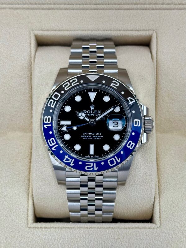 2024 Rolex GMT-Master II “Batgirl” 40mm 126710BLNR Jubilee Black Dial (Unworn) (No. 1 of 2) for sale