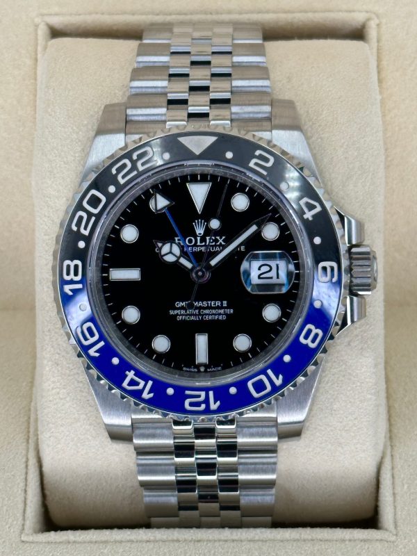 2023 Rolex GMT-Master II “Batgirl” 40mm 126710BLNR Jubilee Black Dial (No. 1 of 5) for sale