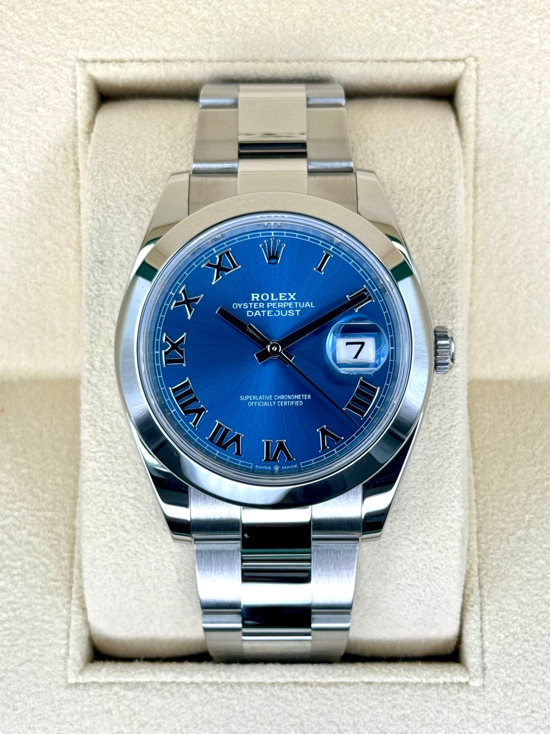 Pre owned Rolex Datejust 41 126300 for sale