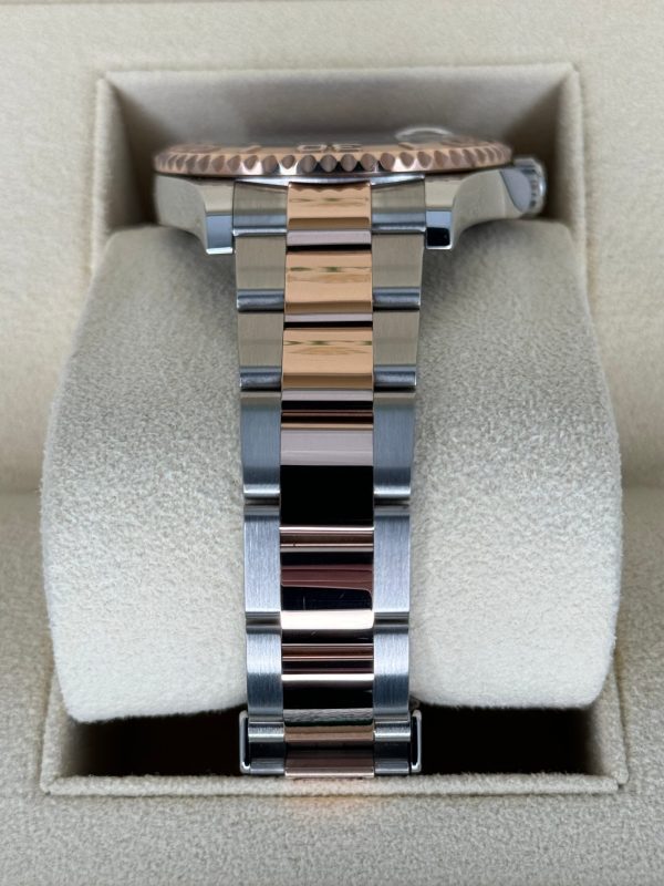 2023 Rolex Yacht-Master 37mm 268621 Two-Tone Black Dial (Unworn) for sale