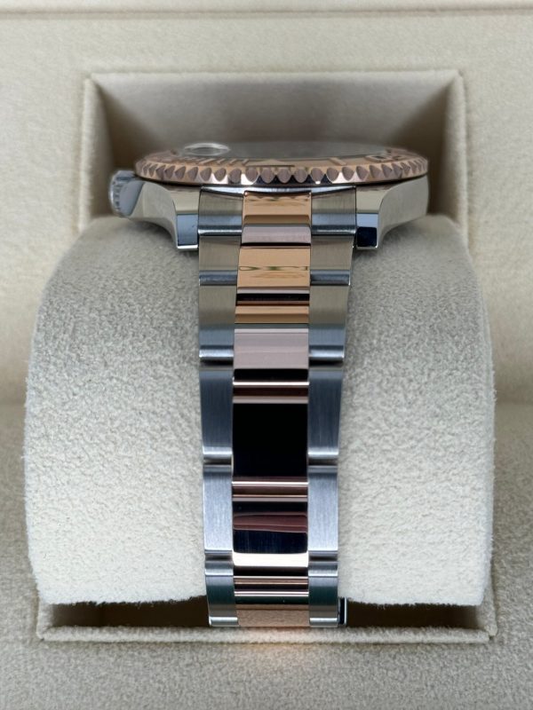 2023 Rolex Yacht-Master 37mm 268621 Two-Tone Black Dial (Unworn) for sale