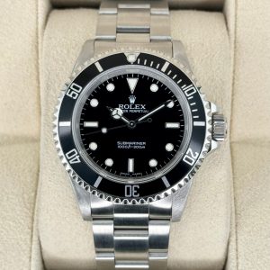 1995 Rolex Submariner 40mm 14060 Stainless Steel Black Dial for sale