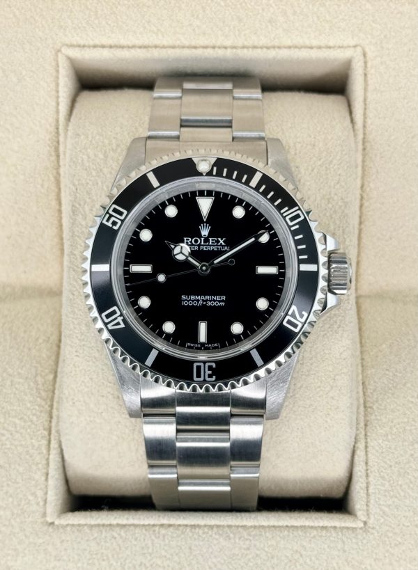 1995 Rolex Submariner 40mm 14060 Stainless Steel Black Dial for sale