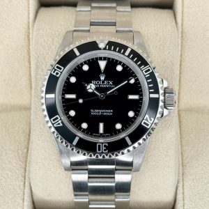 2000 Rolex Submariner 40mm 14060M Stainless Steel Black Dial for sale