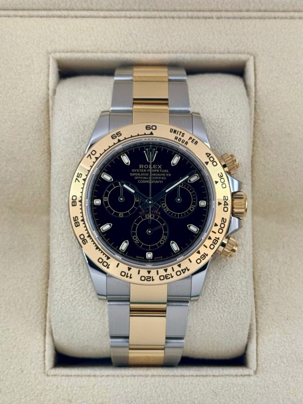 2023 Rolex Daytona 40mm 116503 Two-Tone Black Dial for sale