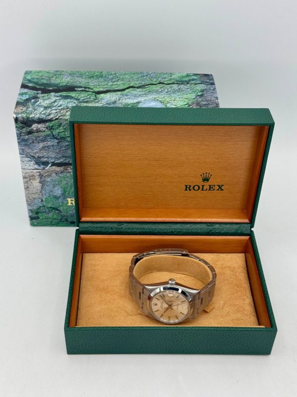 Rolex Oyster Date 34mm 6694 Stainless Steel Silver Dial for sale
