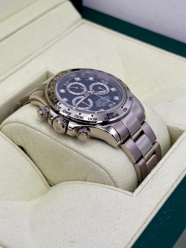 2009 Rolex Daytona 40mm 116509 White Gold Black Diamond Dial for sale