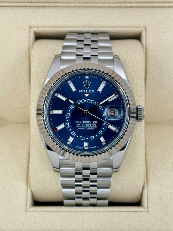 2024 Rolex Sky-Dweller 42mm 336934 Jubilee Blue Dial (Unworn) (No. 3 of 3) for sale