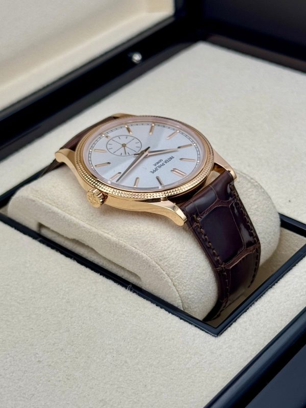 Patek Philippe Calatrava 40mm 6119R Rose Gold White Dial for sale