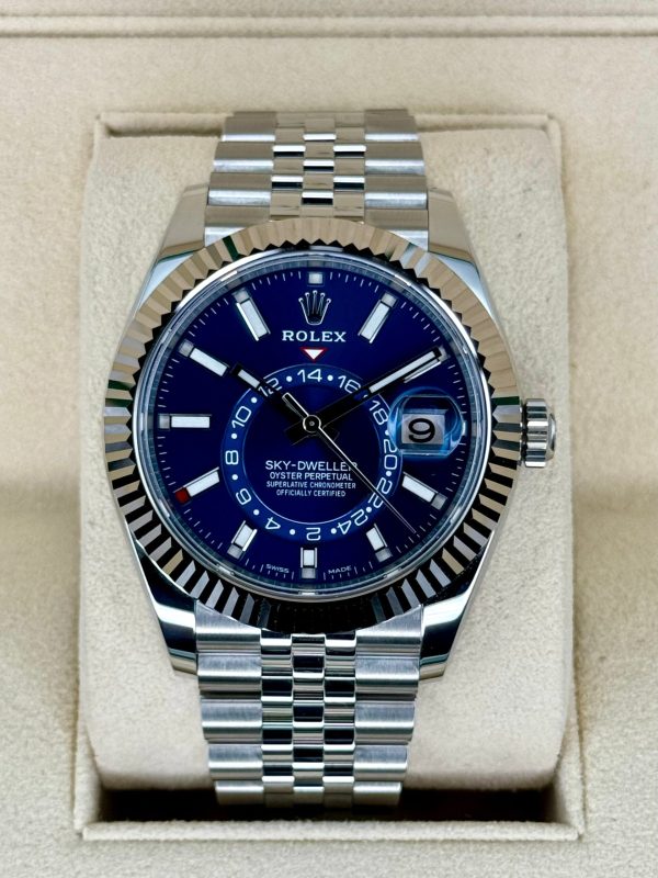 2023 Rolex Sky-Dweller 42mm 326934 Jubilee Blue Dial (Unworn) (No. 1 of 2) for sale