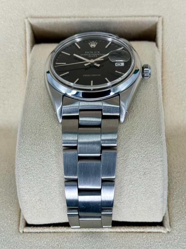 Rolex Oyster Date 34mm 6694 Black Dial for sale