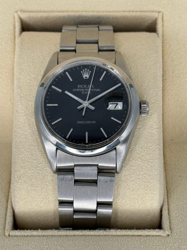 Rolex Oyster Date 34mm 6694 Black Dial for sale